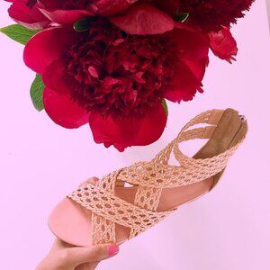 Dondoks Paris Mely Sandals in Summer Peach